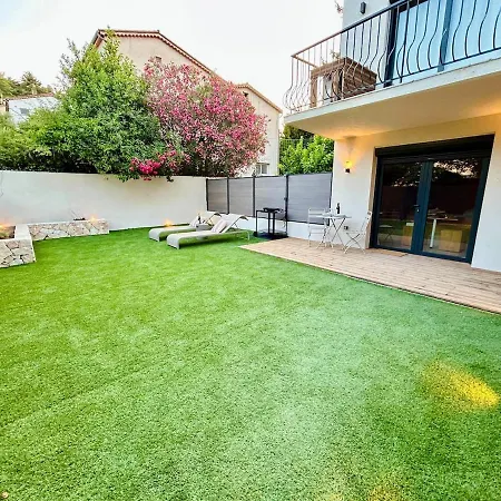公寓 Stylish Garden Escape- Bbq, Projector & Exclusive Parking 滨海卡涅